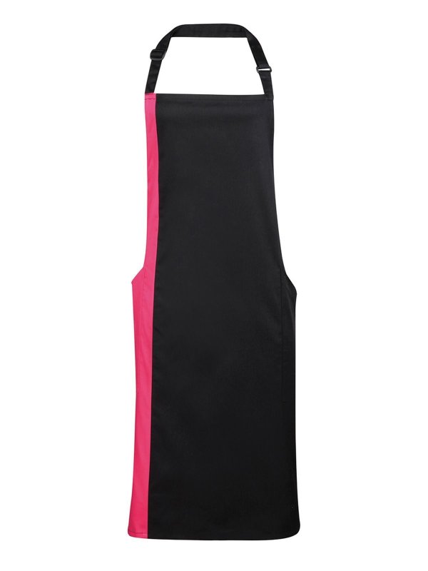 black/hot pink